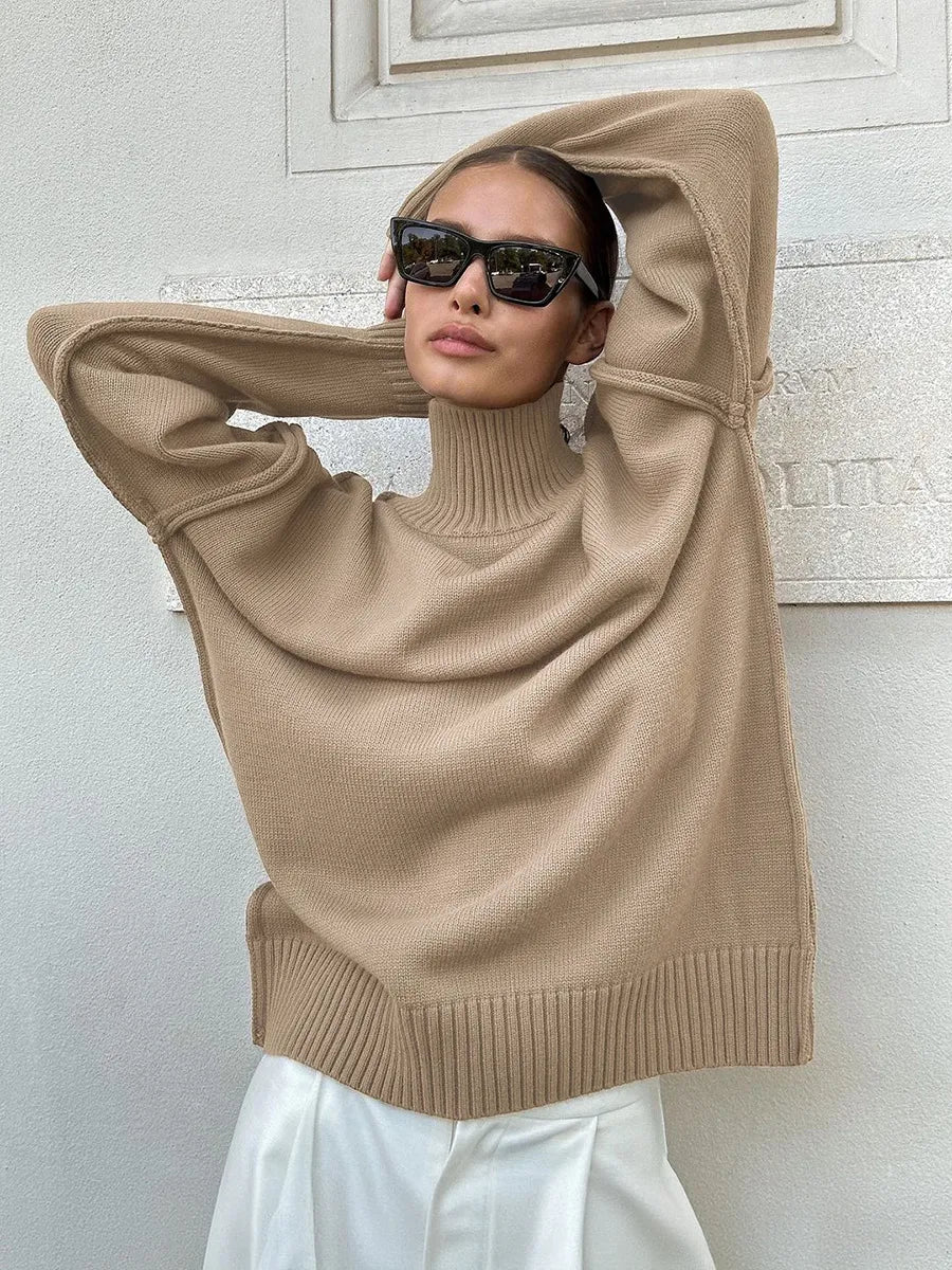 Amelia | Plain Turtleneck