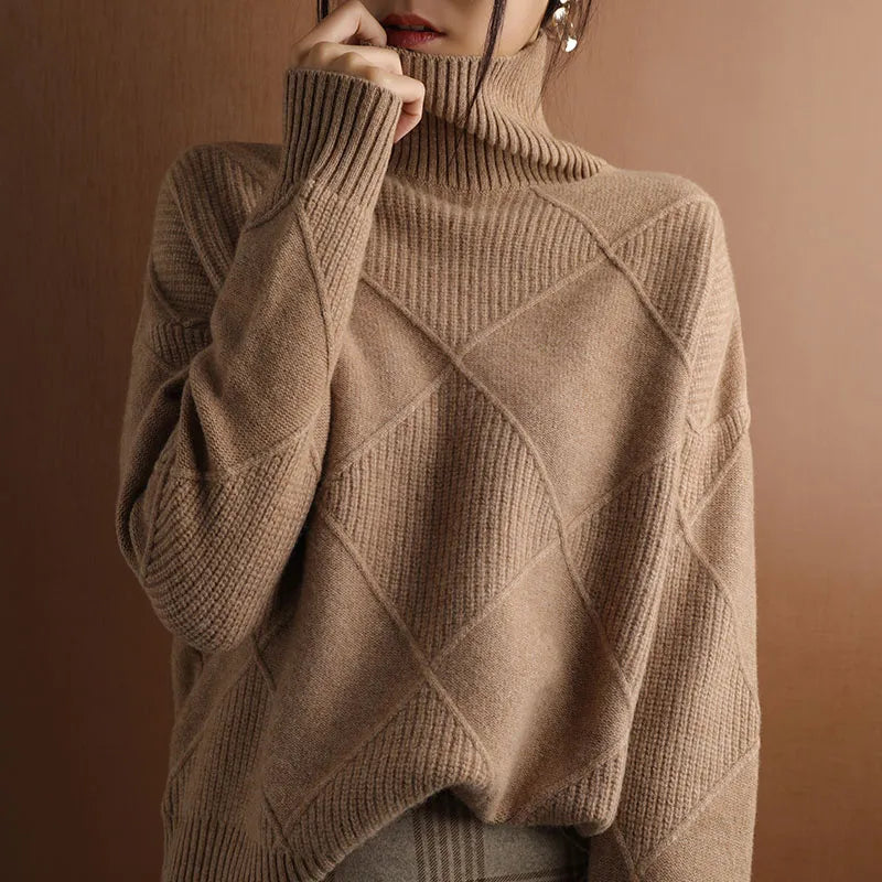 Opulence™ | Knit Turtleneck Sweater