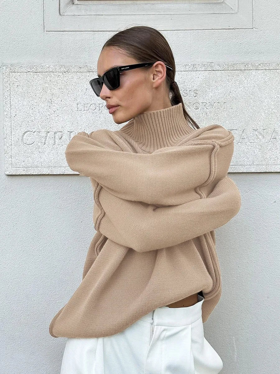 Amelia | Plain Turtleneck