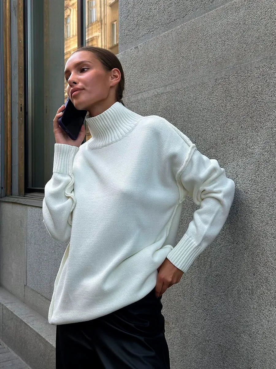 Amelia | Plain Turtleneck