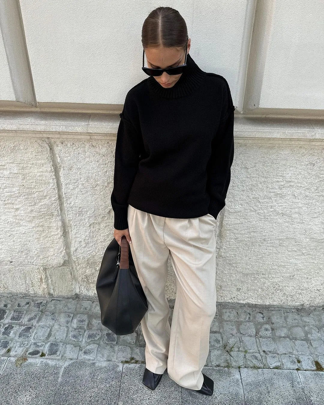 Amelia | Plain Turtleneck